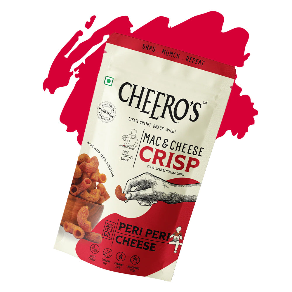 Mac & Cheese Crisp Peri Peri Cheese