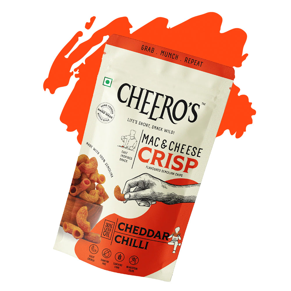 Mac & Cheese Crisp Cheddar Chili Pack of 6