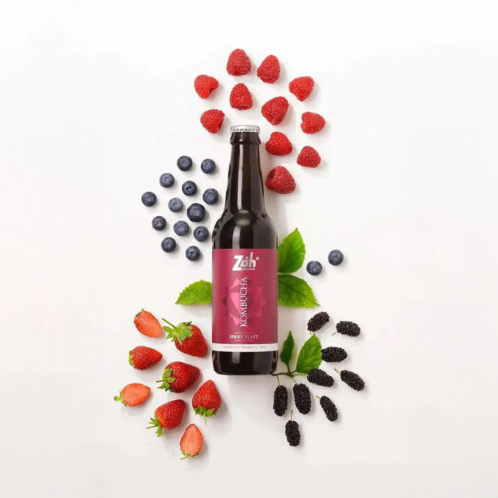 Kombucha Berry Blast Flavor