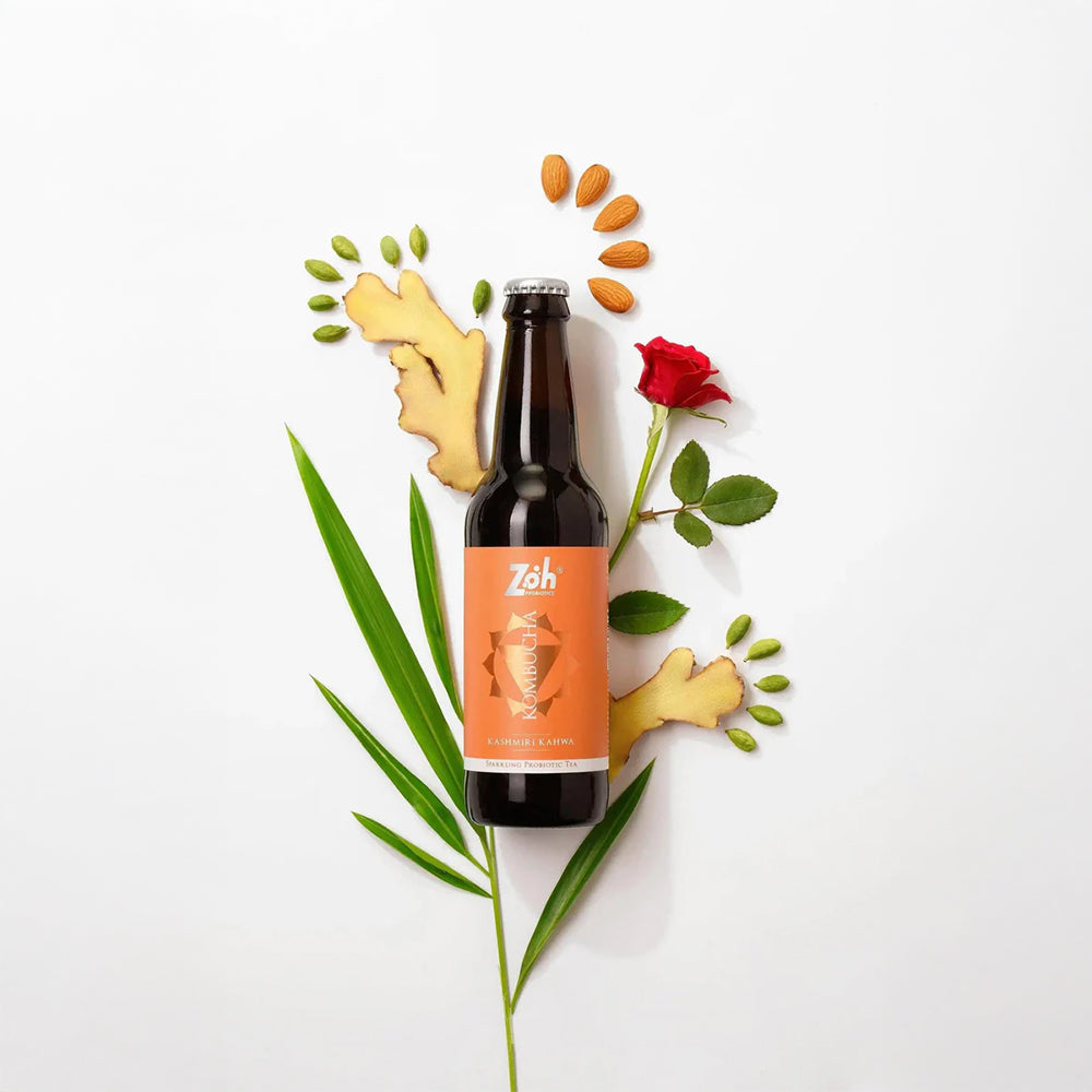 Kombucha Kashmiri Kahwa Flavor