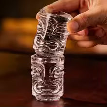Stackable Happy Tiki Shot Glass
