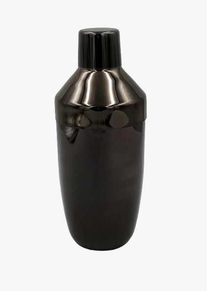 Black Plated Premium Double Wall Cocktail Shaker