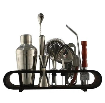Mirror Plated Japanese 3 Piece Cocktail Set Of 19 Piece