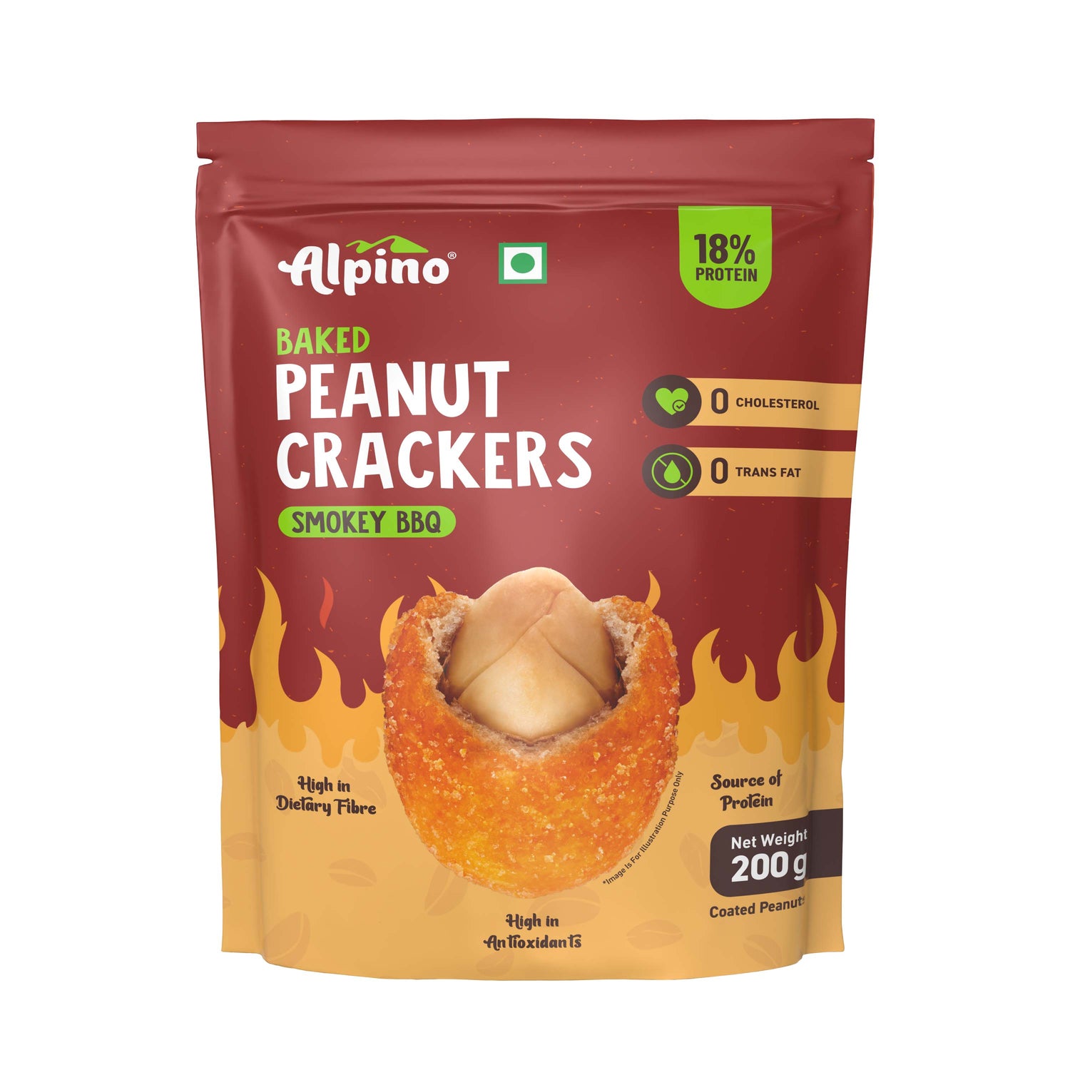 Peanut Crackers Smokey BBQ