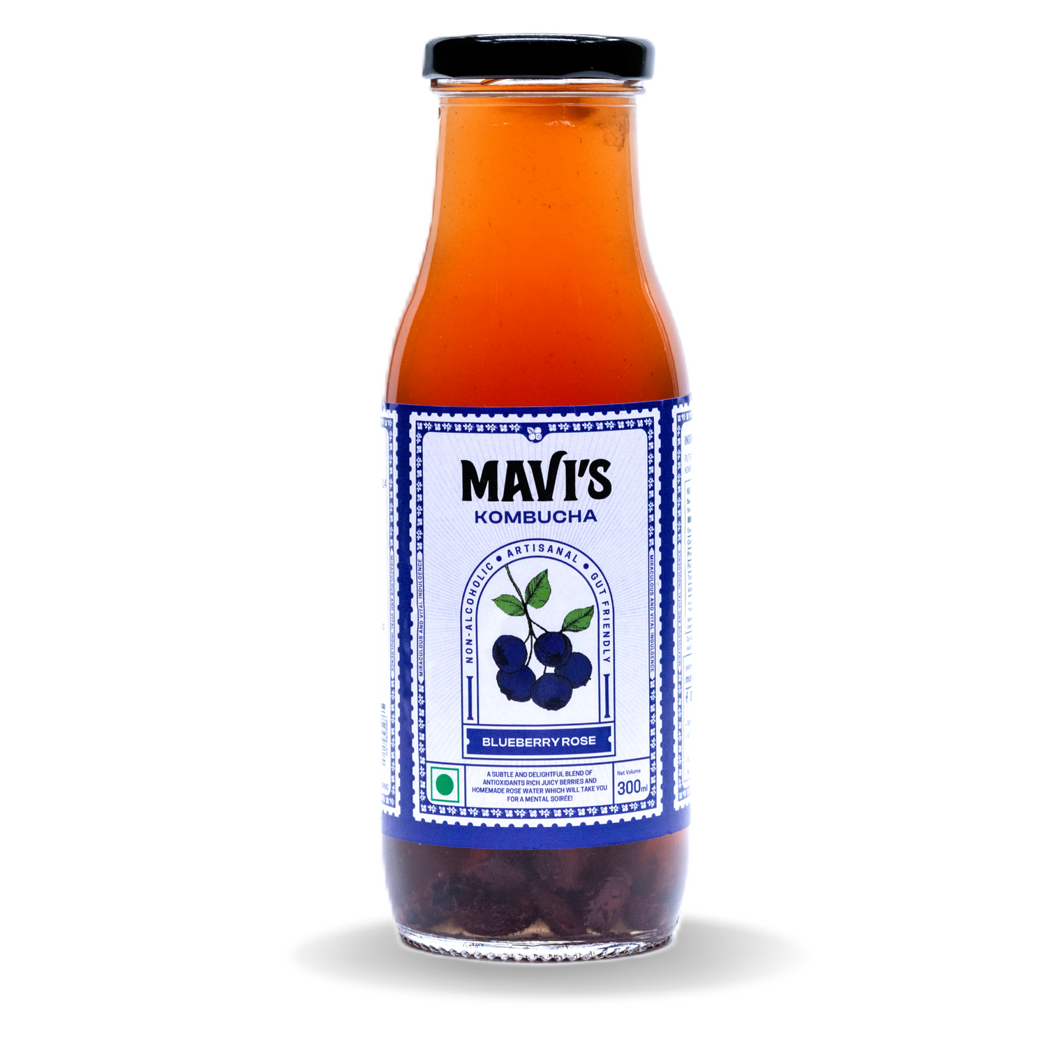 Blueberry & Rose Kombucha