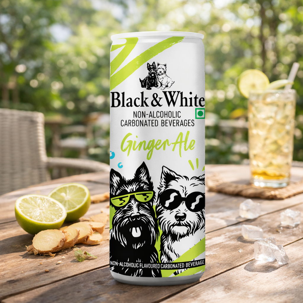 Black & White Ginger Ale