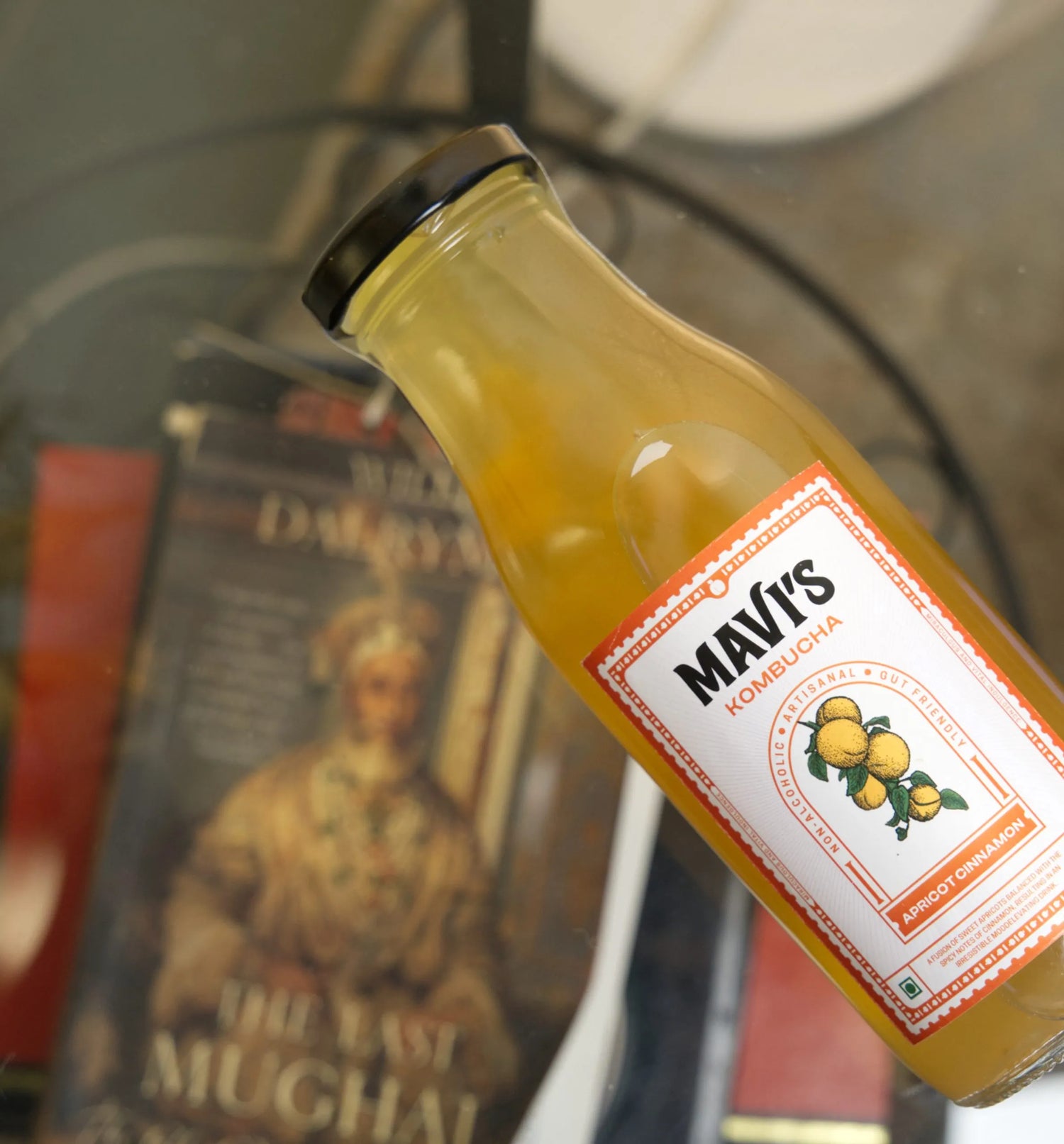 Apricot & Cinnamon Kombucha