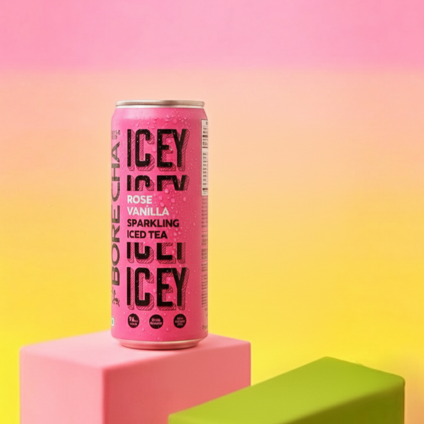 ICEY Rose Vanilla Sparkling Iced Tea