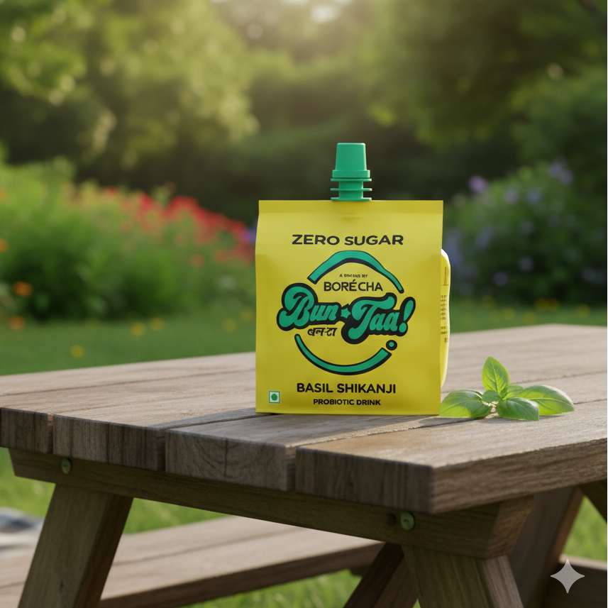 Bun-taa! Doy Pouch Basil Shikanji