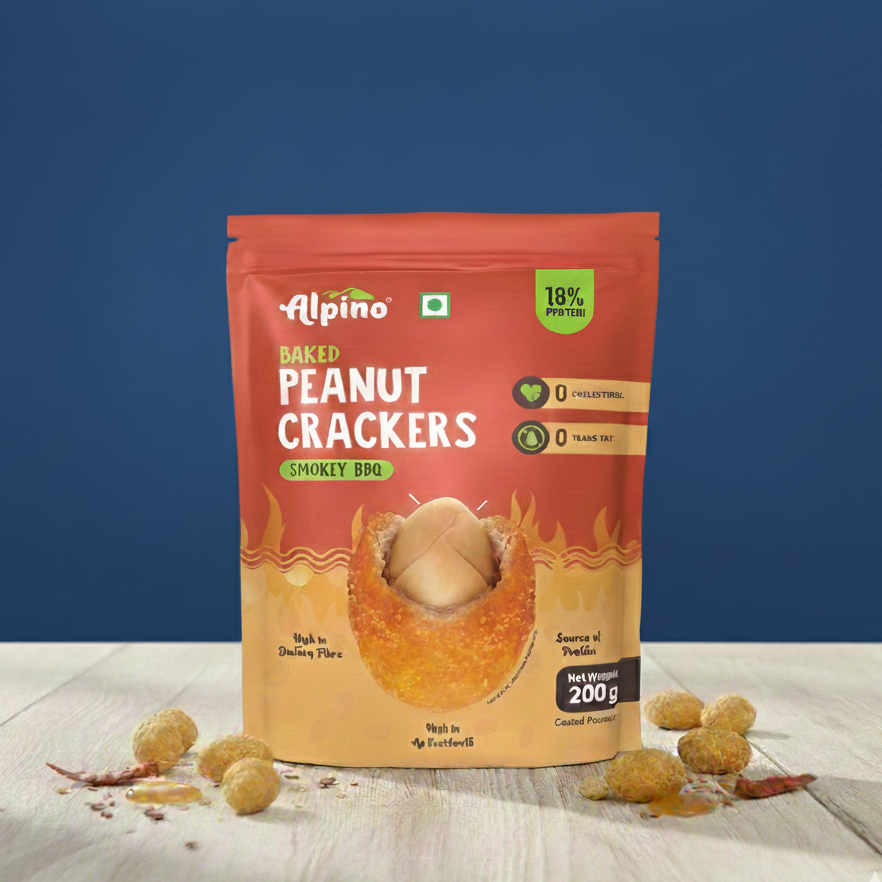 Peanut Crackers Smokey BBQ