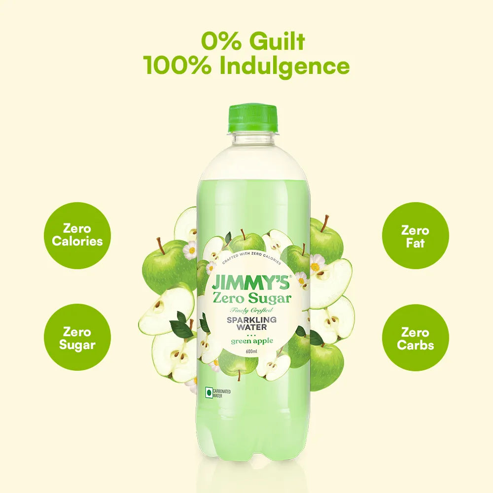 Zero Sugar Water Green Apple