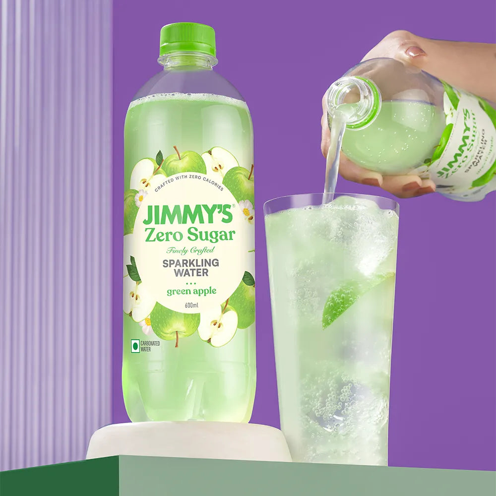 Zero Sugar Water Green Apple
