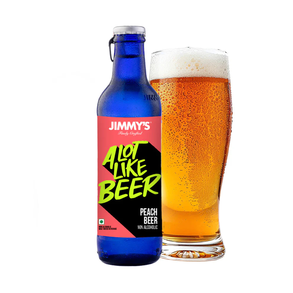 Non Alcoholic Peach Malt Beer