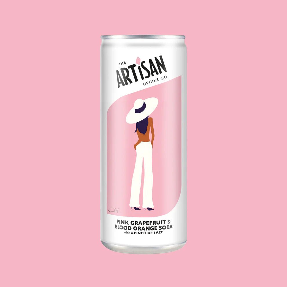 Pink Grapefruit & Blood Orange Soda