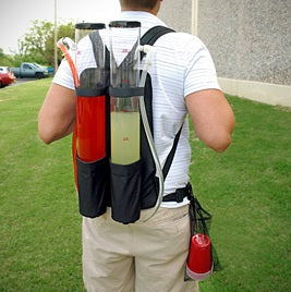 Back Pack Shots Dispenser