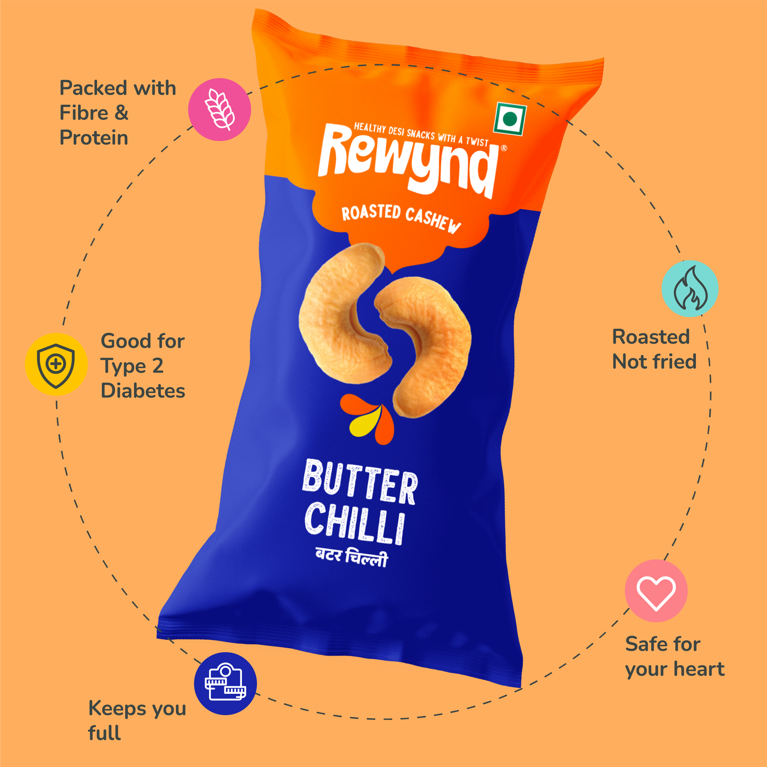 Butter Chilli Cashew