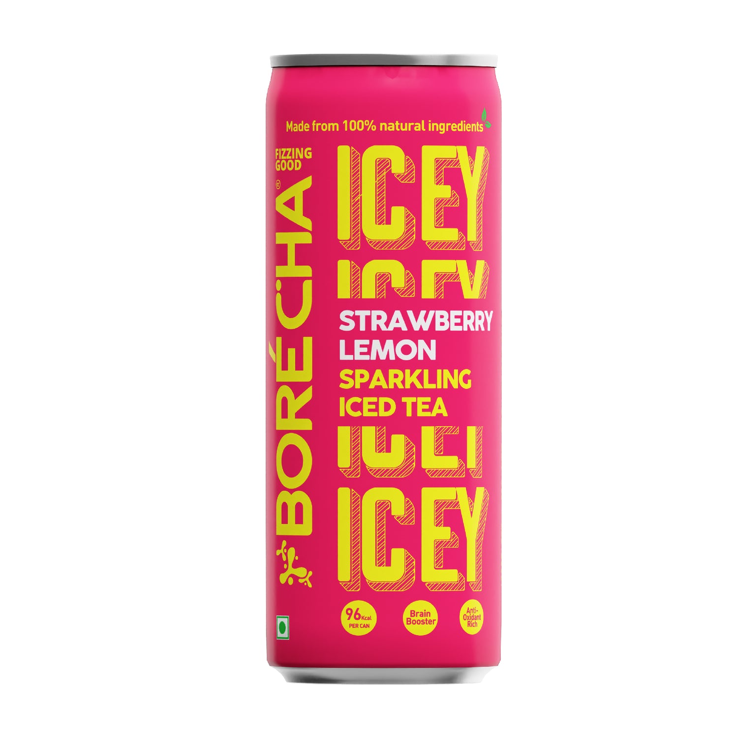 ICEY Strawberry Lemon Sparkling Iced Tea
