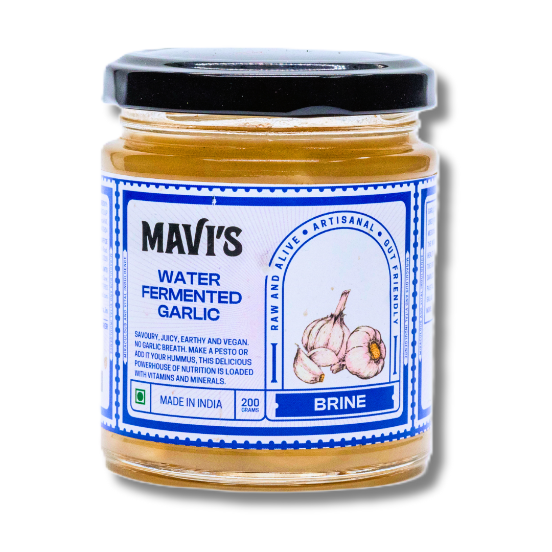 Water Fermented Garlic