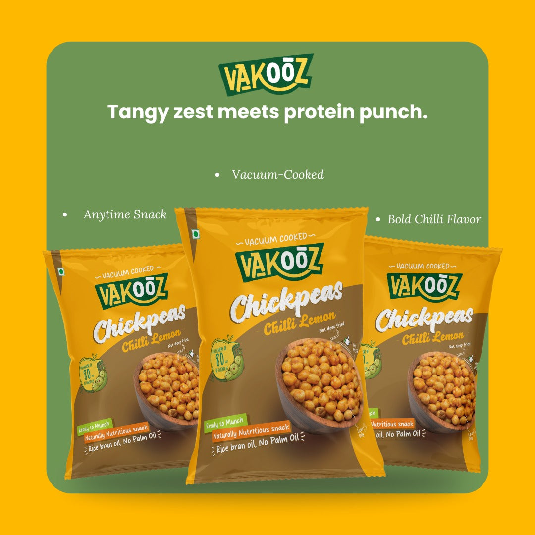 Vacuum Cooked Chickpeas Chilli Lemon